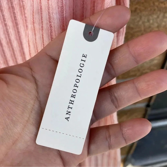 Anthropologie maeve sweater large in pink NWT - Picture 5 of 8